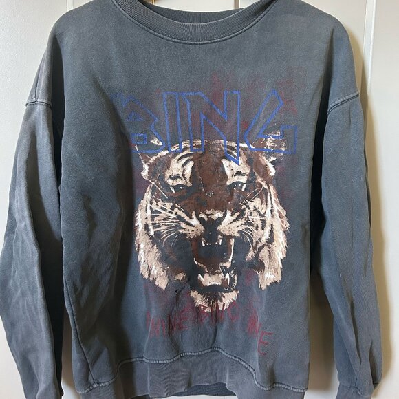 Anine Bing tiger sweatshirt - Picture 1 of 8